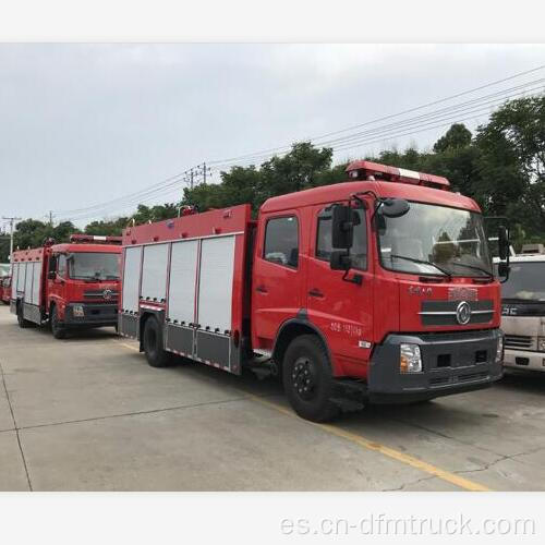 Camión de extinción de incendios con tanque de agua 140hp 4000L